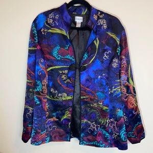 Chico’s Multicolor Jacket, size 2 (L)